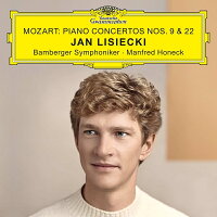 Mozart (1756-1791): Piano Concertos No. 22 and No. 9 "Jeunehomme" - Jan Lisiecki, Manfred Honeck & Bamberg Symphony Orchestra (1CD)