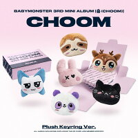 BABYMONSTER [CHOOM] Plush Keyring Ver.-ASA- (Completely Limited Production Edition) (Original Trading Card (Type-D Design / 1 Random out of 6 Types) + Special Lottery Entry Serial Number) [Limited Edition] (1CD)