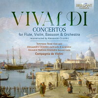 Vivaldi (1678-1741): Flute, Violin and Bassoon Concertos - Alessandro Ciccolini, Compagnia de' Violini, and others (1CD)