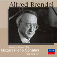 アルフレッド・ブレンデル/ヴォルフガング・アマデウス・モーツァルト/アルフレッド・ブレンデル - Mozart: Piano Sonatas No. 12, 13, 14, Adagio (1CD)