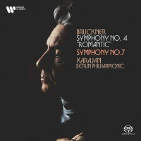 ブルックナー (1824-1896) - Symphony No. 4 "Romantic", No. 7 Herbert von Karajan & Berlin Philharmonic (1970, 1971) (2SACD) (1CD)