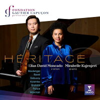 ヴァイオリン作品集 - Heritage - Brahms: Violin Sonata No. 2, Ravel, and Others - Elias David Monkado, Mirabel Cajengeli (Goe (1CD)